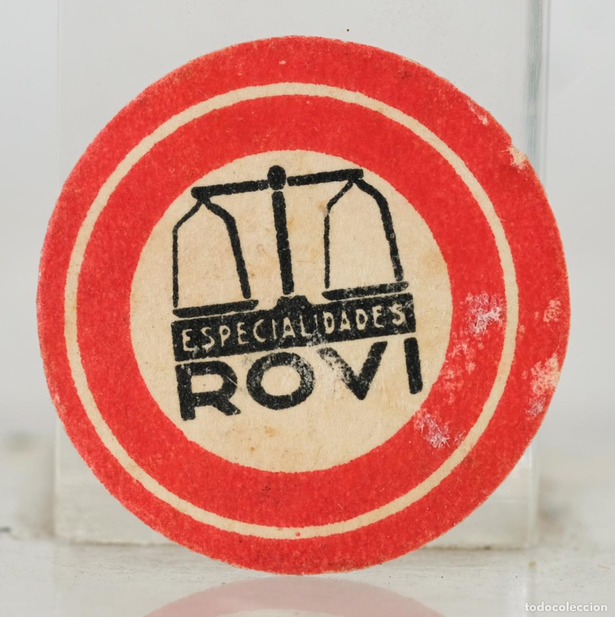 Sammelleidenschaft Andere Papierartikel: Peque&ntilde;o logo Especialidades Rovi