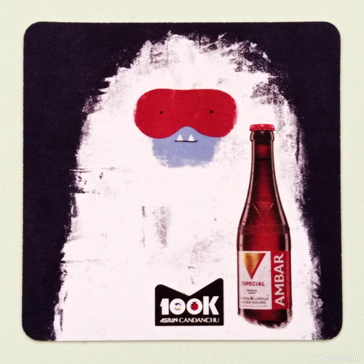 Otros Art&iacute;culos de Coleccionismo en Papel: POSAVASO CERVEZA AMBAR-CANDANCHU (ESPA&Ntilde;A)