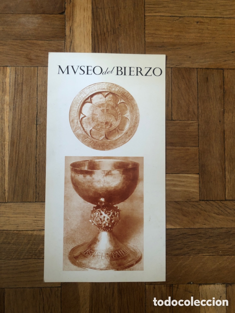 Otros art&iacute;culos de coleccionismo en papel: Museo del Bierzo. C&aacute;liz y Patena cedidos por Museo Louvre. 1999. Ponferrada. ASM