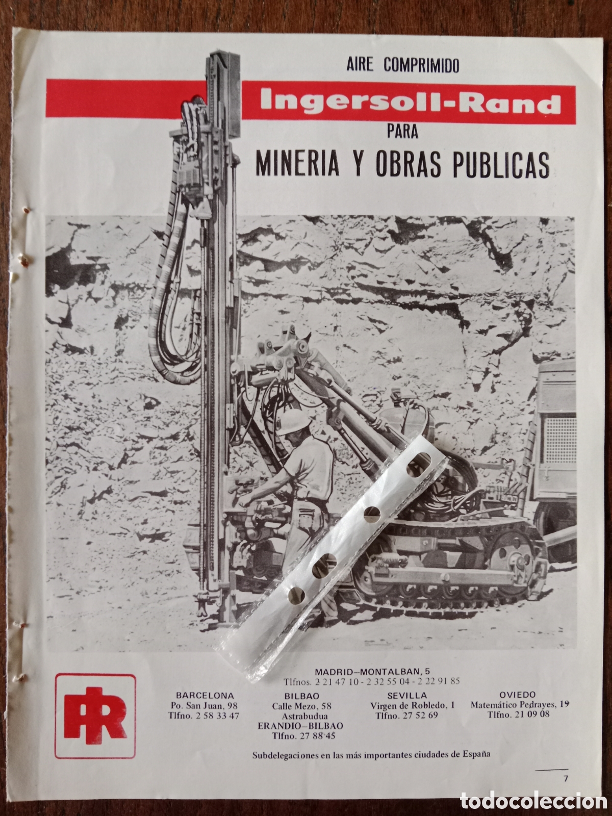 Paper Collecting Others: Publicidad maquinaria ingersoll rand mineria