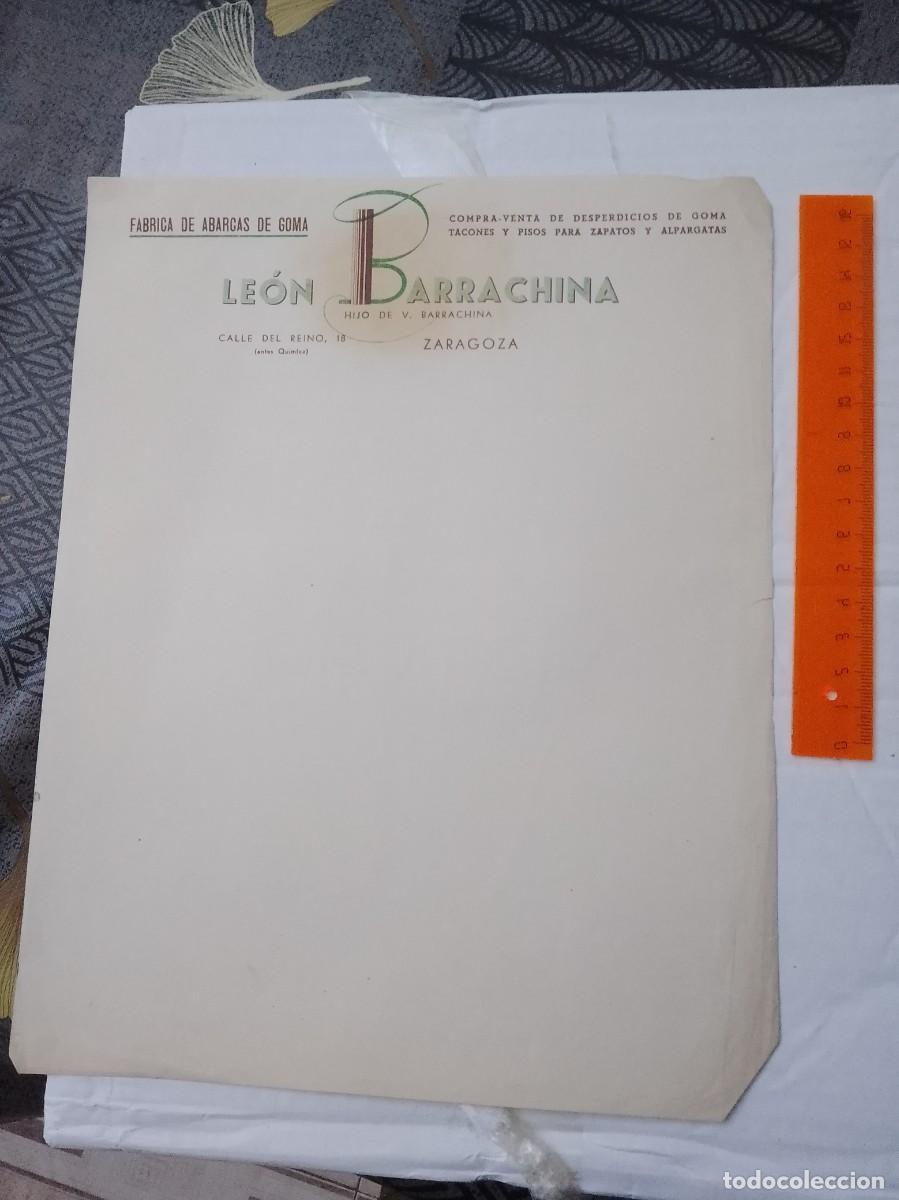 Paper Collecting Others: Le&oacute;n barrachina fabrica de abarcas de goma a&ntilde;os 30 aproximado
