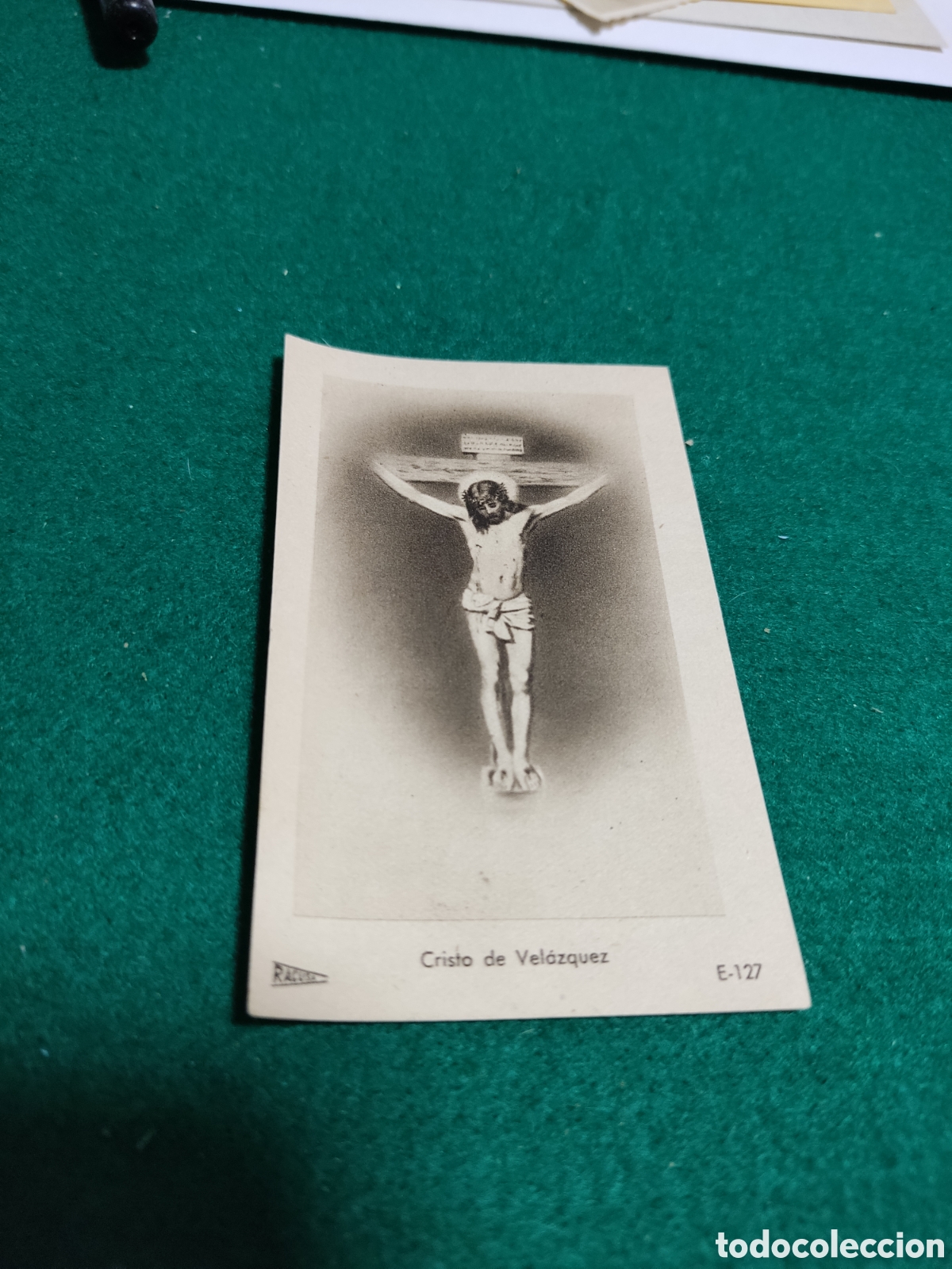 Otros Art&iacute;culos de Coleccionismo en Papel: Estampa religiosa Cristo de Vel&aacute;zquez
