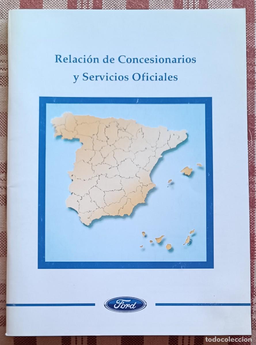 Outros artigos de papel: Ford - Relaci&oacute;n de Concesionarios y Servicios Oficiales - Edici&oacute;n 10/02