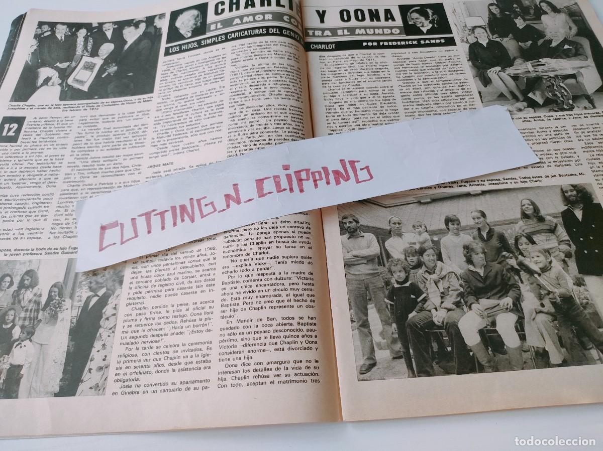 Otros Art&iacute;culos de Coleccionismo en Papel: Clipping H771106 CHARLIE CHAPLIN
