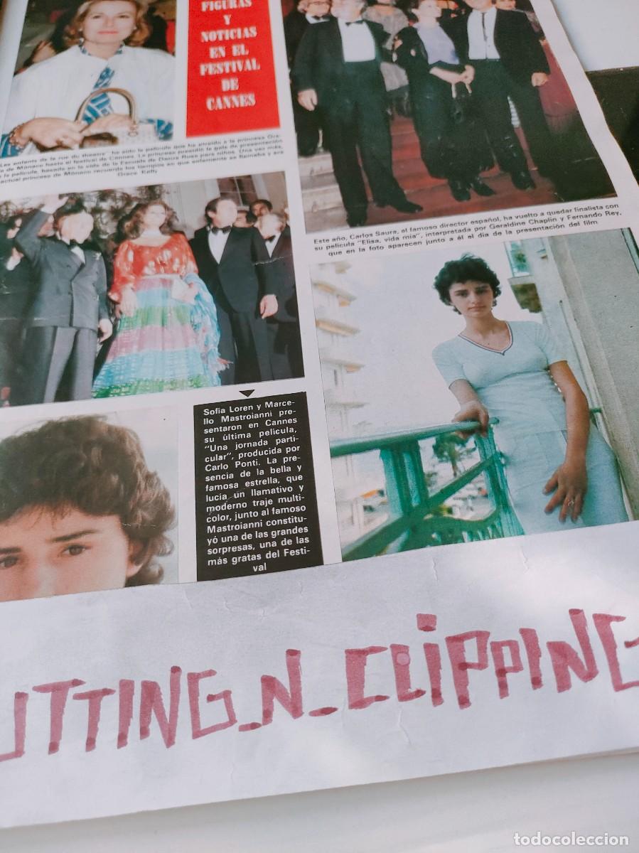 Otros Art&iacute;culos de Coleccionismo en Papel: Clipping H771106 GERALDINE CHAPLIN, TATIANA PAPAMOSKOU