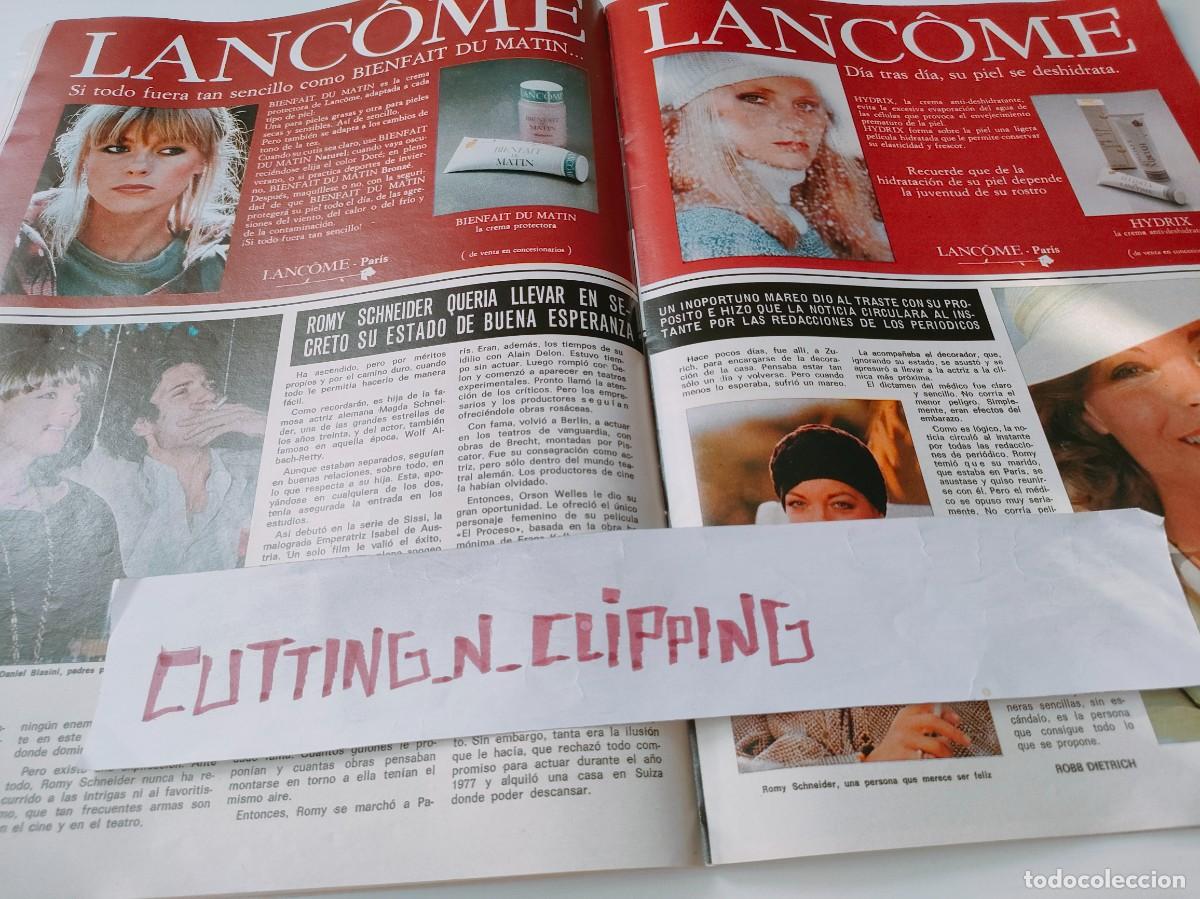 Otros Art&iacute;culos de Coleccionismo en Papel: Clipping H771203 ROMY SCHNEIDER