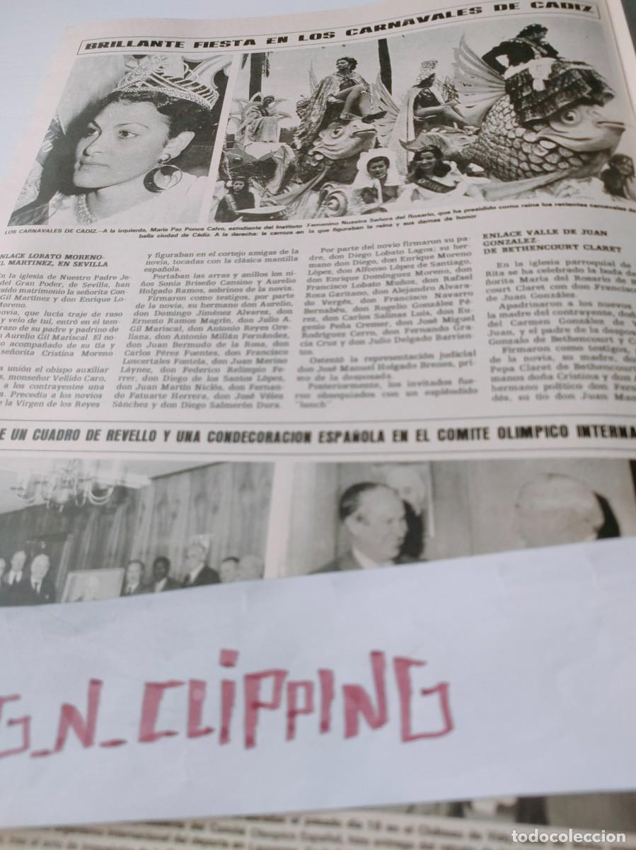 Otros Art&iacute;culos de Coleccionismo en Papel: Clipping H771203 CARNAVALES DE CADIZ
