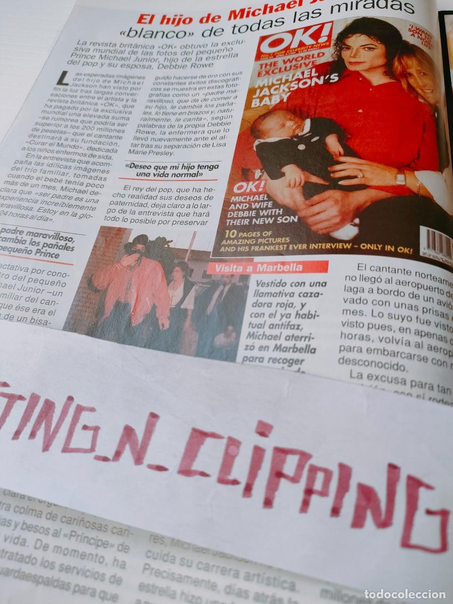 Otros Art&iacute;culos de Coleccionismo en Papel: Clipping RP970504 MICHAEL JACKSON