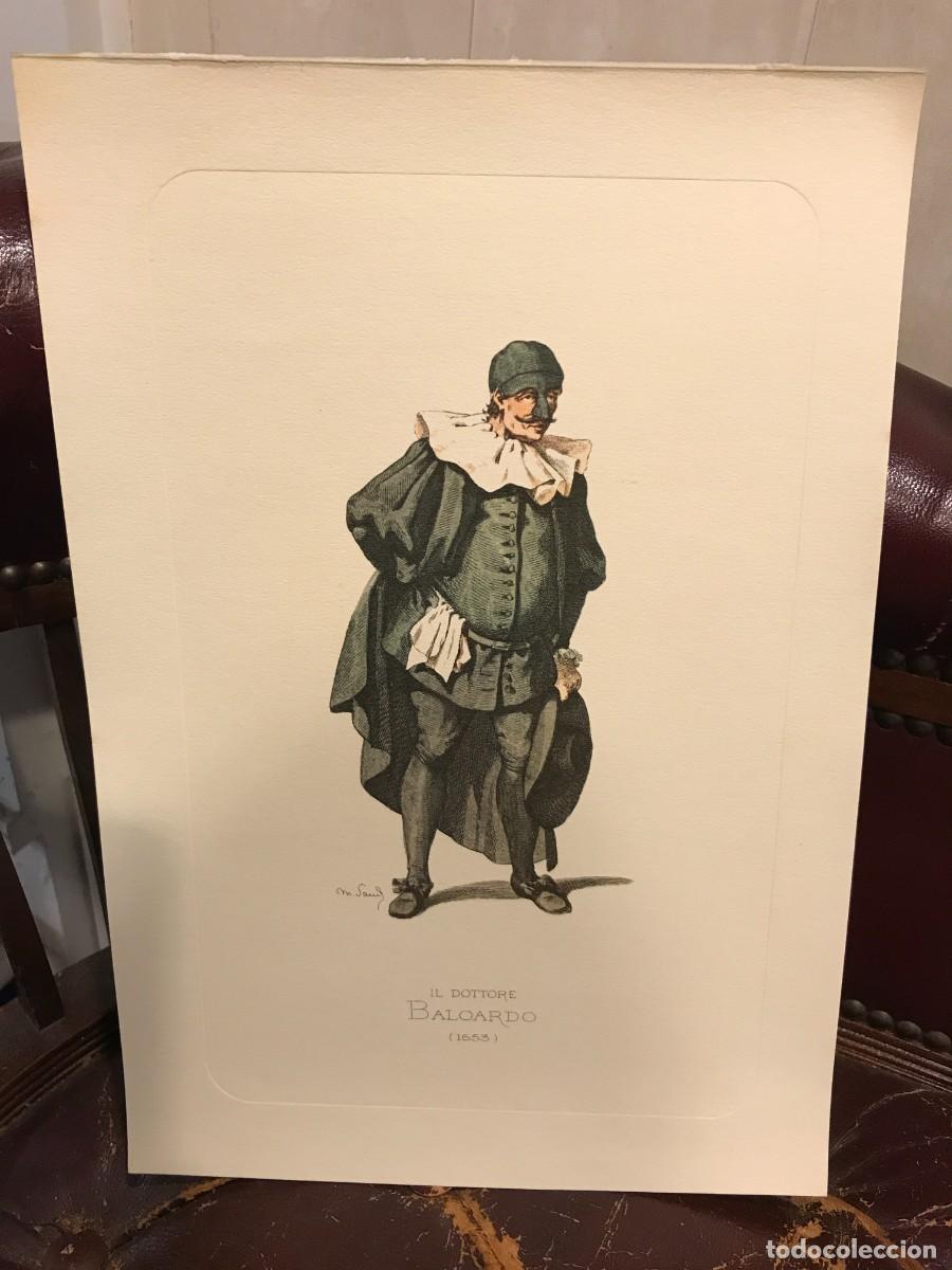 Sammelleidenschaft Andere Papierartikel: L&Aacute;MINA DE LA COMEDIA DEL ARTE. A&Ntilde;O 1972. IL DOTTORE BALOARDO, 1653