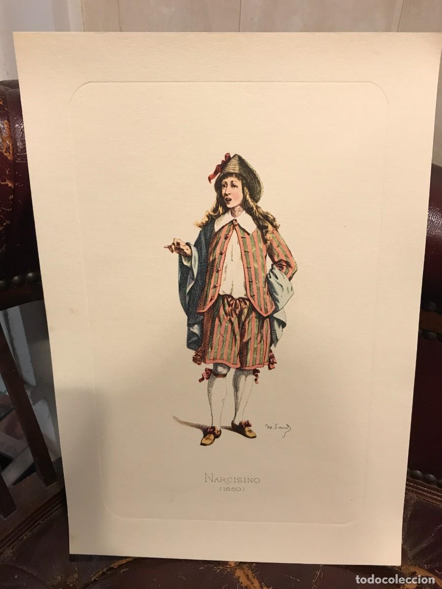 Paper Collecting Others: L&Aacute;MINA DE LA COMEDIA DEL ARTE. A&Ntilde;O 1972. NARCISINO, 1650
