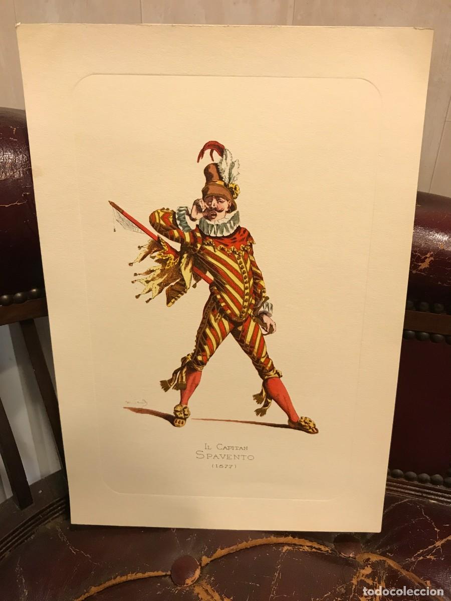 Sammelleidenschaft Andere Papierartikel: L&Aacute;MINA DE LA COMEDIA DEL ARTE. A&Ntilde;O 1972. IL CAPITAN SPAVENTO, 1577
