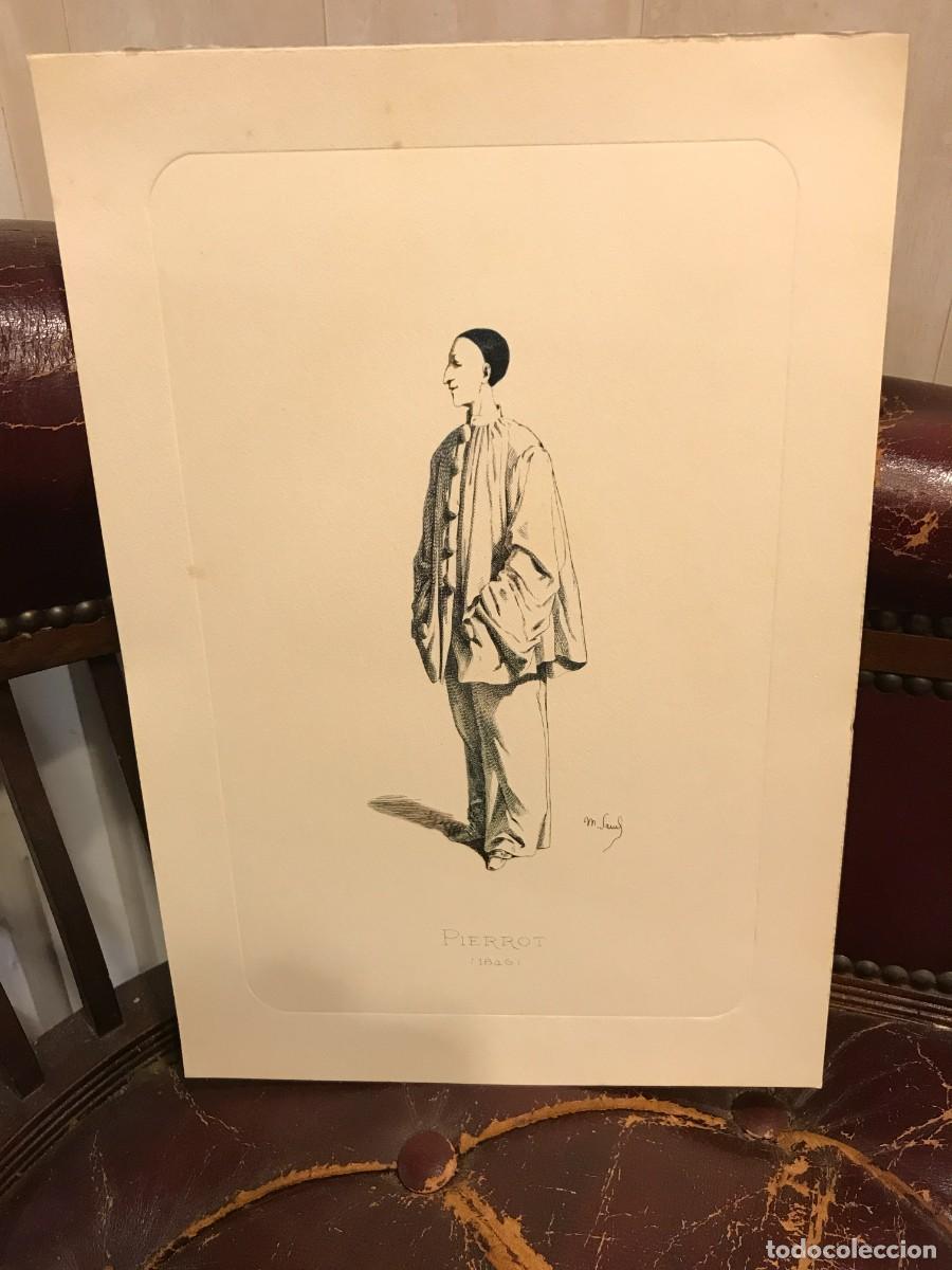 Paper Collecting Others: L&Aacute;MINA DE LA COMEDIA DEL ARTE. A&Ntilde;O 1972. PIERROT, 1846