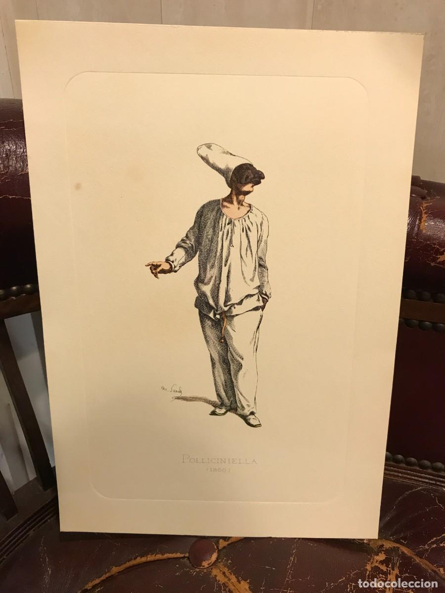 Collectionnisme Papier divers: L&Aacute;MINA DE LA COMEDIA DEL ARTE. A&Ntilde;O 1972. POLLICINIELLA, 1800