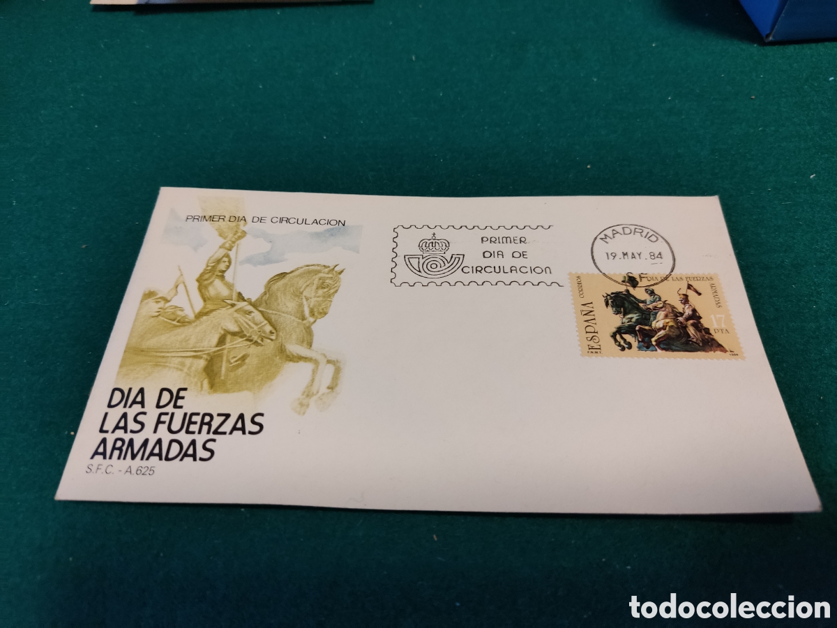 Otros Art&iacute;culos de Coleccionismo en Papel: Sobre primer d&iacute;a de circulaci&oacute;n dia de las fuerzas armadas