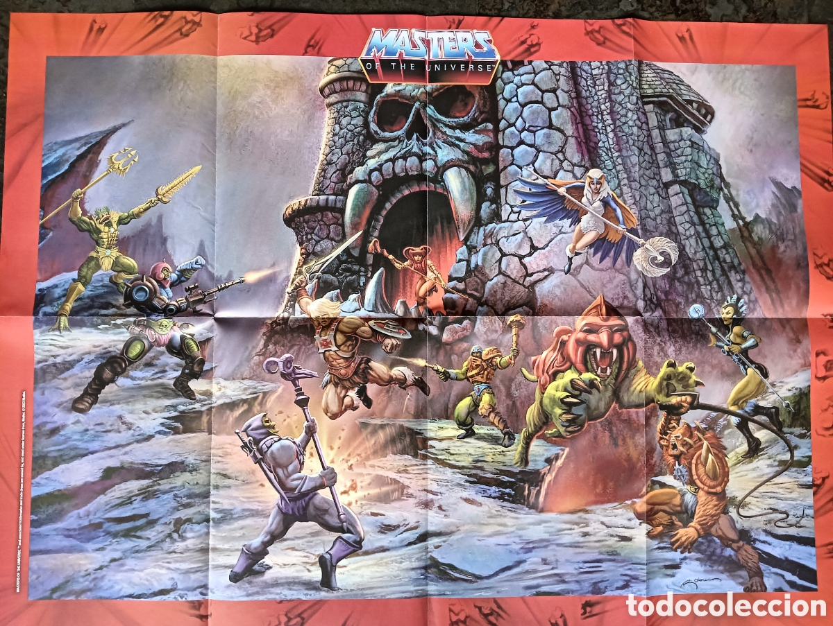Otros Art&iacute;culos de Coleccionismo en Papel: POSTER MOTU MASTERS DEL UNIVERSO