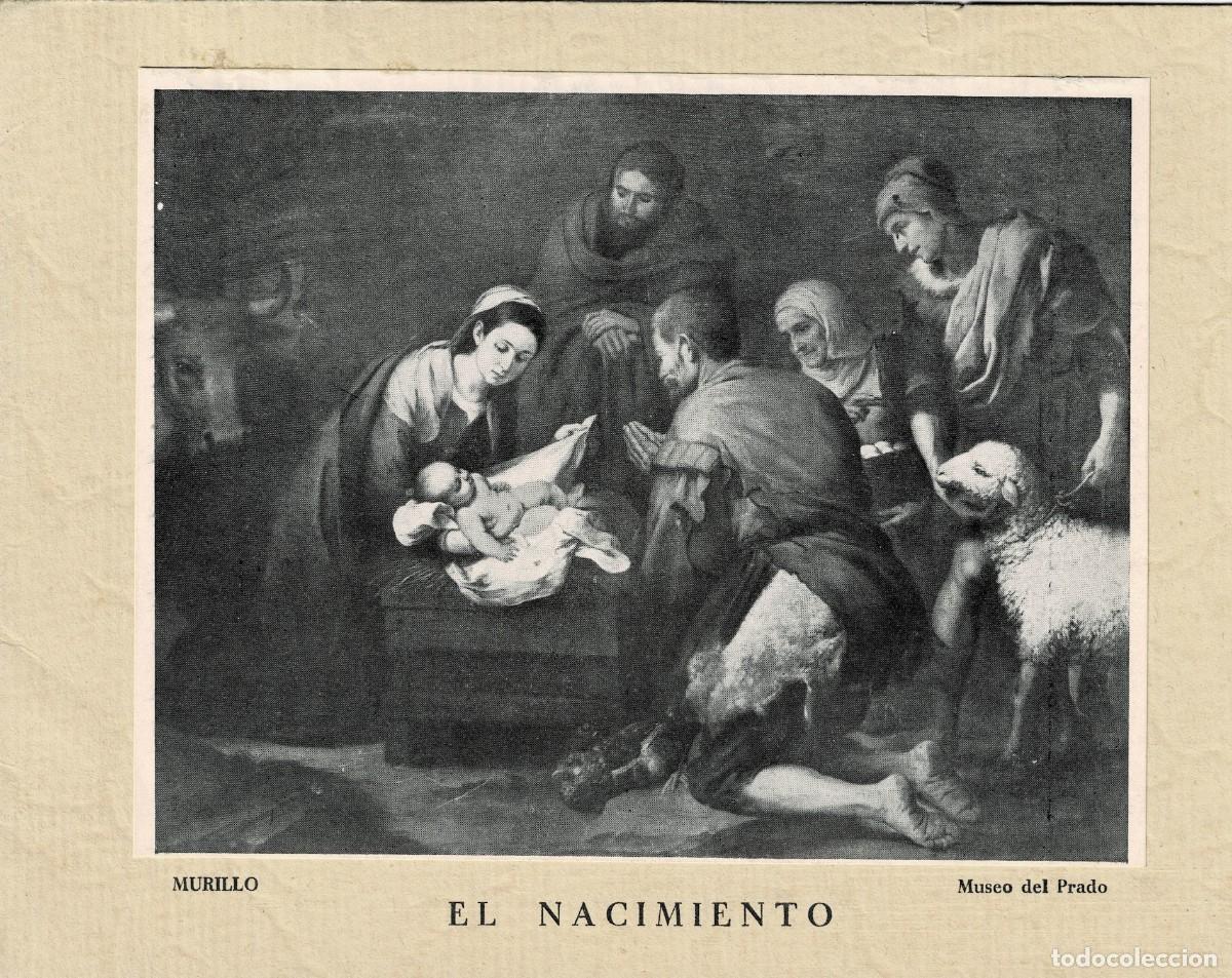 Otros Art&iacute;culos de Coleccionismo en Papel: TARJETA DE FELICITACION NAVIDE&Ntilde;A EL NACIMIENTO. MUSEO DEL PRADO. TARFEL-93