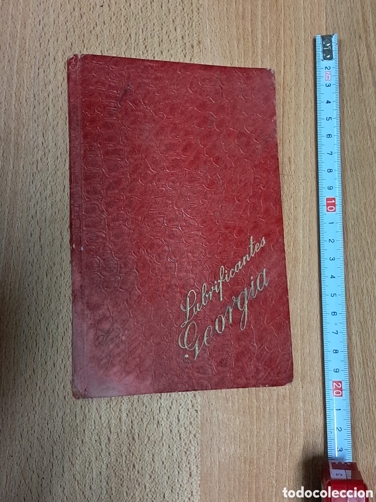 Otros Art&iacute;culos de Coleccionismo en Papel: Unica agenda a&ntilde;os 30 lubrificantes georgia