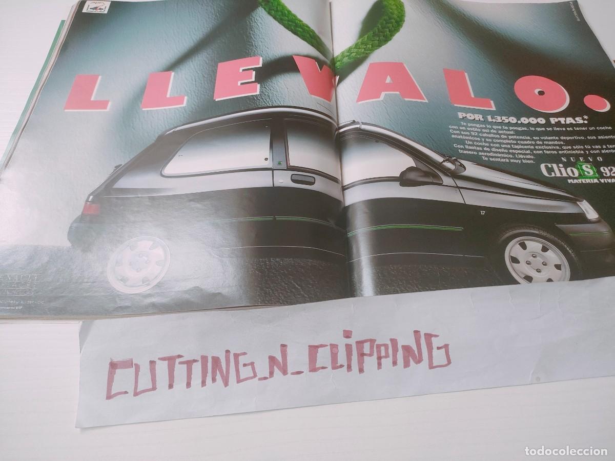 Otros Art&iacute;culos de Coleccionismo en Papel: Clipping PS912010 PUBLICIDAD RENAULT CLIO