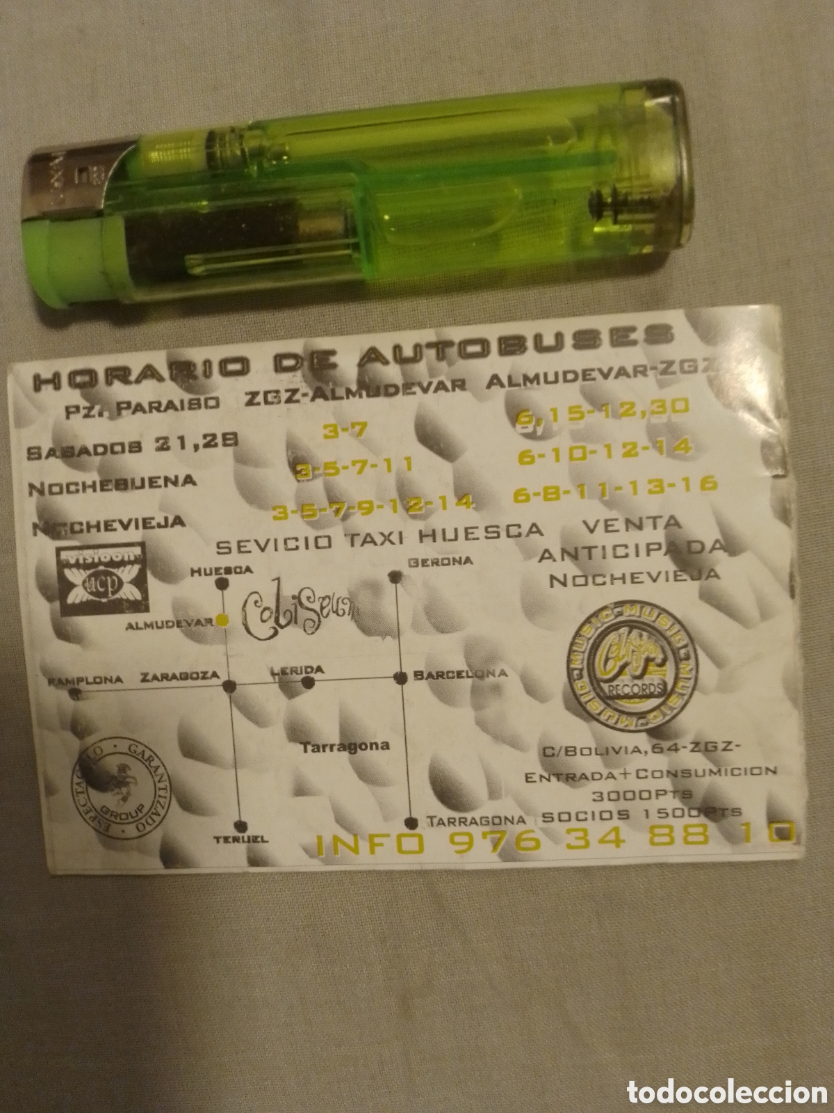 Otros art&iacute;culos de coleccionismo en papel: ENTRADA DE DISCOTECA COLISEUM - Foto 2