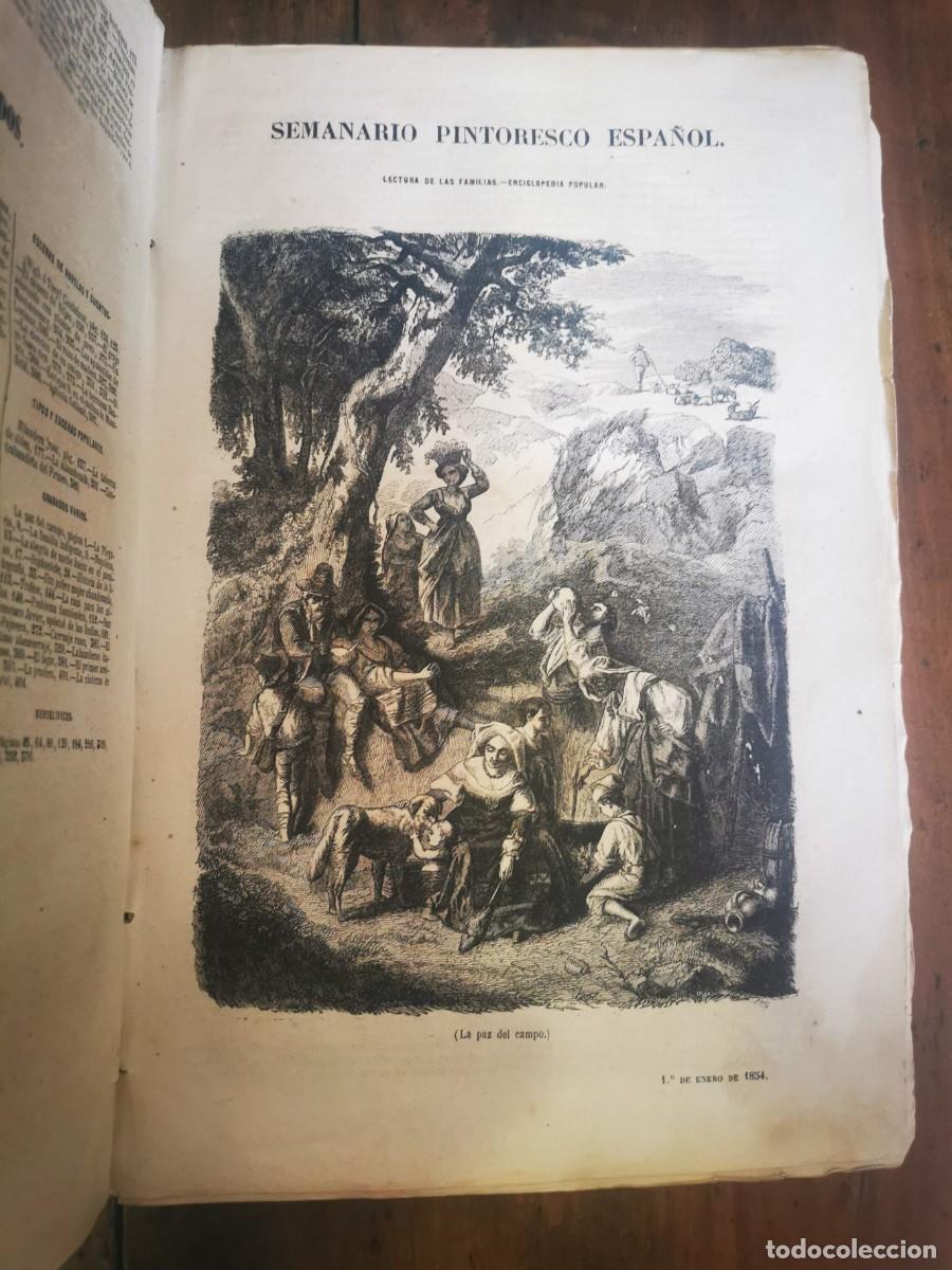 Paper Collecting Others: SEMANARIO Pintoresco Espa&ntilde;ol. 1854: Lectura de las familias: Enciclopedia Popular