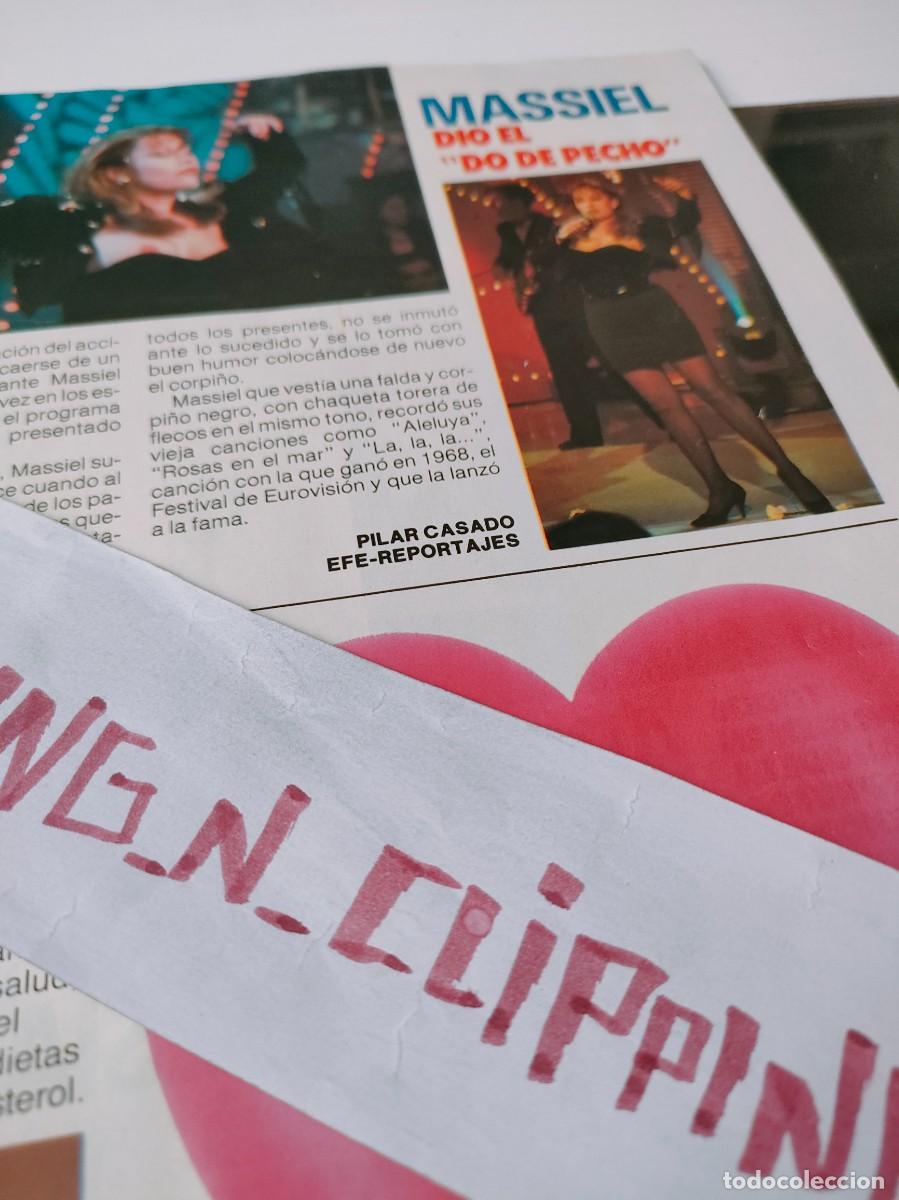Otros Art&iacute;culos de Coleccionismo en Papel: Clipping RP900303 MASSIEL