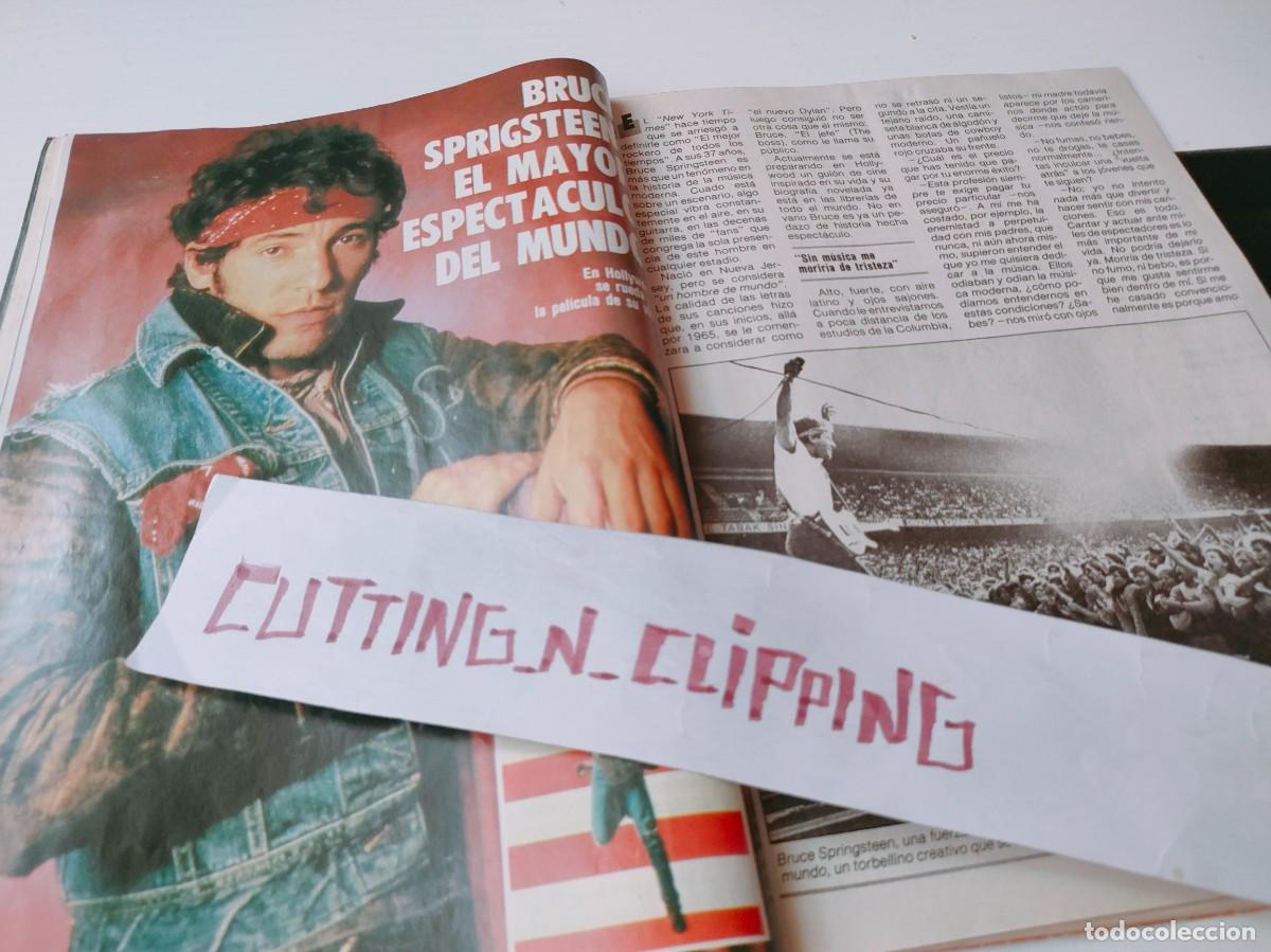 Otros Art&iacute;culos de Coleccionismo en Papel: Clipping RP862712 BRUCE SPRINGSTEEN