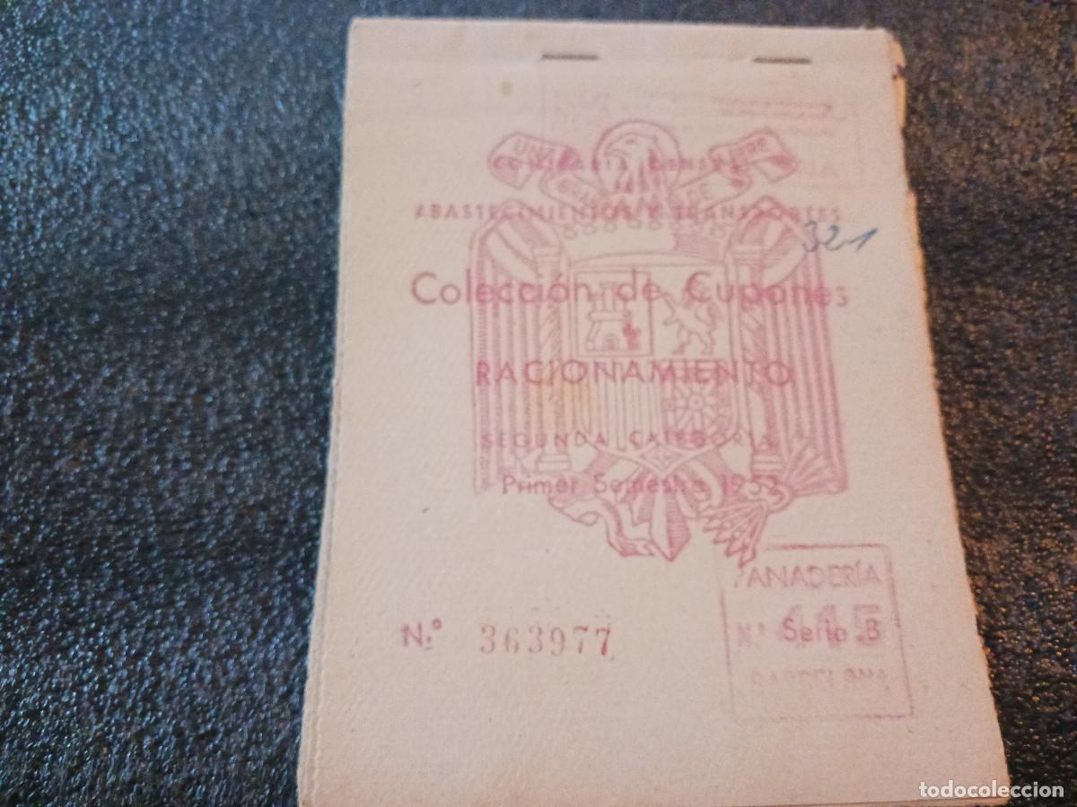 Otros Art&iacute;culos de Coleccionismo en Papel: comisaria general de abastecimientos y transportes, cupones de racionamiento 1960