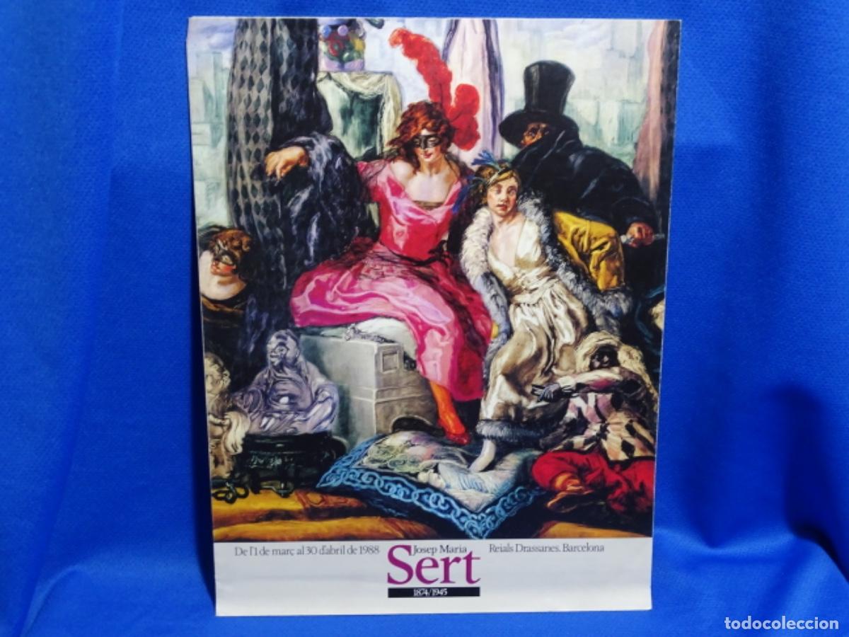 Otros art&iacute;culos de coleccionismo en papel: FOLLETO JOSEP MAR&Iacute;A SERT 1874-1945.