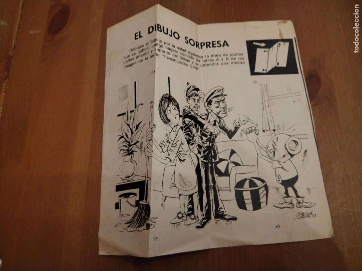 Otros Art&iacute;culos de Coleccionismo en Papel: El dibujo sorpresa -serie investigaci&oacute;n OVNI