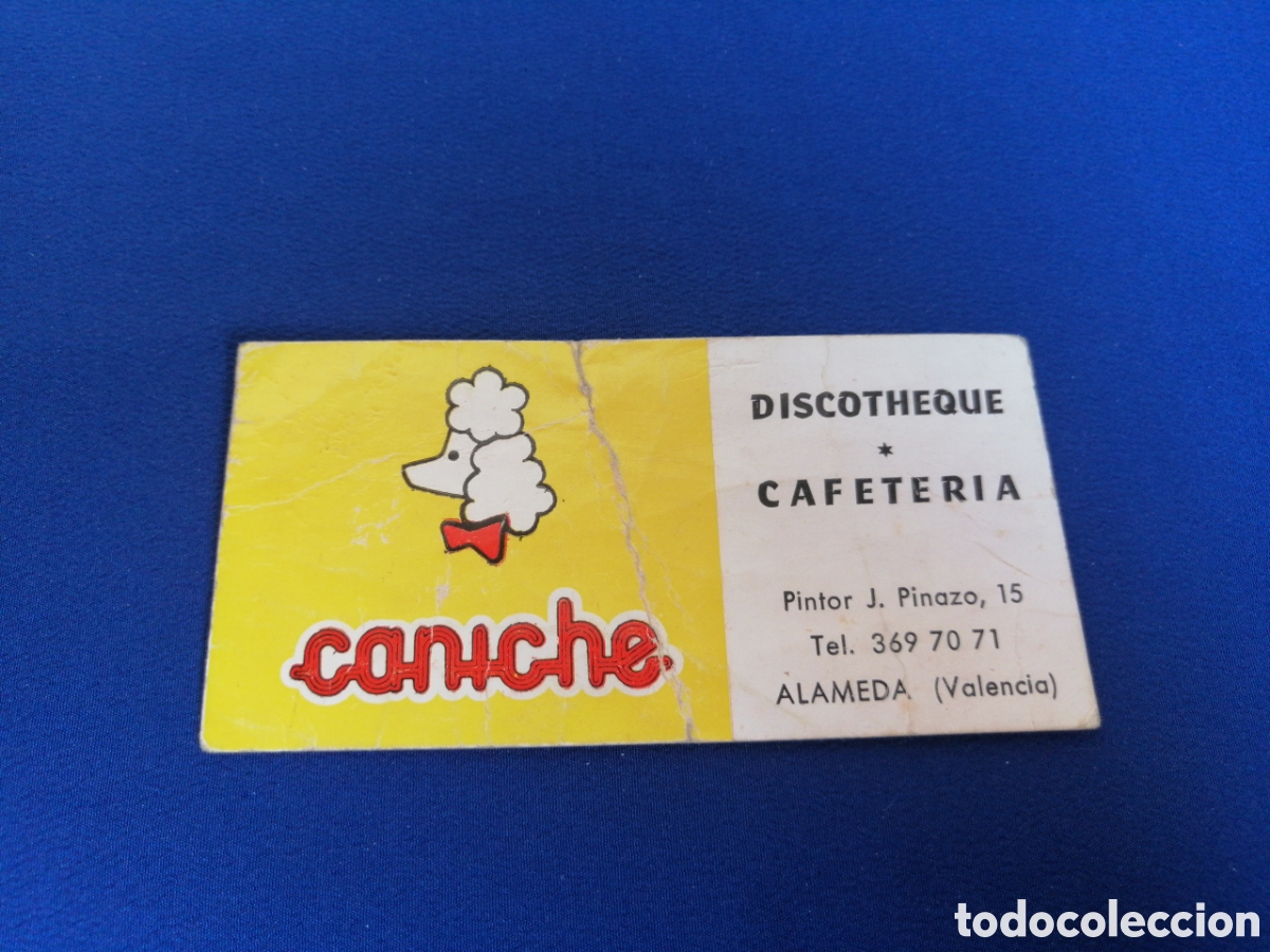Otros art&iacute;culos de coleccionismo en papel: DISCOTECA CANICHE (VALENCIA) FLYER - Foto 1