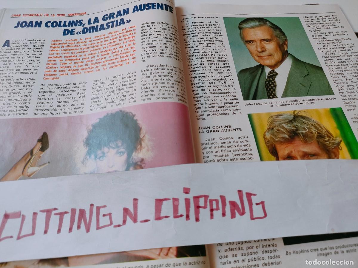 Otros art&iacute;culos de coleccionismo en papel: Clipping RP821312 JOAN COLLINS, LINDA EVANS, DINASTIA