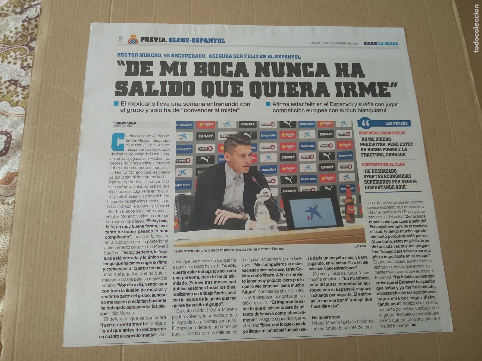 Otros Art&iacute;culos de Coleccionismo en Papel: HOJA PERIODICO DIARIO LA GRADA HECTOR MORENO ESPANYOL PUBLICIDAD BMW