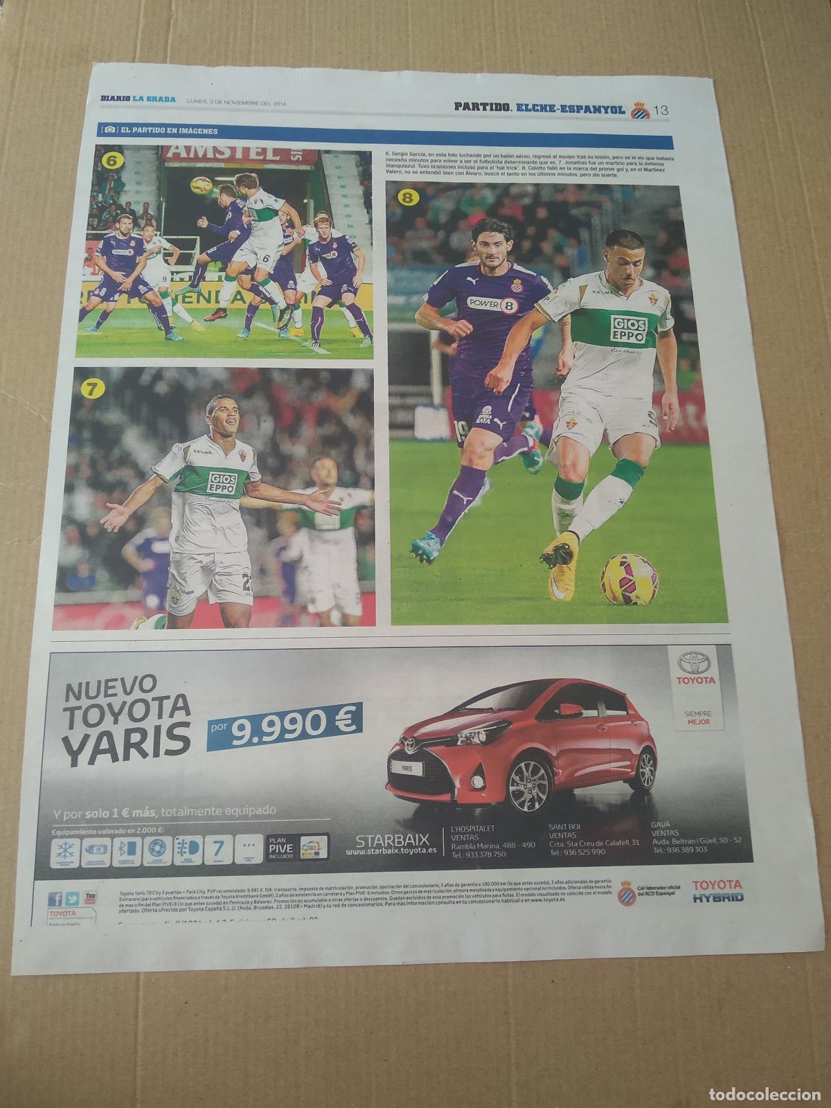 Sammelleidenschaft Andere Papierartikel: HOJA PERIODICO DIARIO LA GRADA SERGIO GARCIA COLOTTO JONATHAS ELCHE CRISTIAN HERRERA MARCELINO