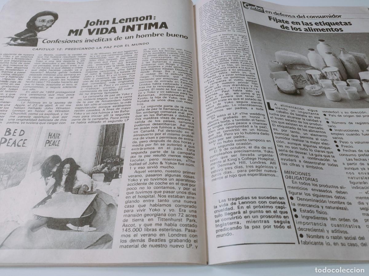 Otros Art&iacute;culos de Coleccionismo en Papel: Clipping RG851508 JOHN LENNON