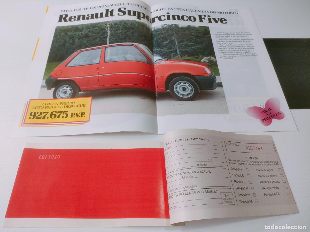Otros Art&iacute;culos de Coleccionismo en Papel: Clipping PUBLICIDAD RENAULT, BROADWAY, 5, 21, 19, SUPERCINCO LOTE