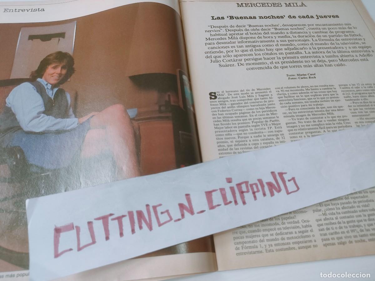 Otros art&iacute;culos de coleccionismo en papel: Clipping PS842503 MERCEDES MILA