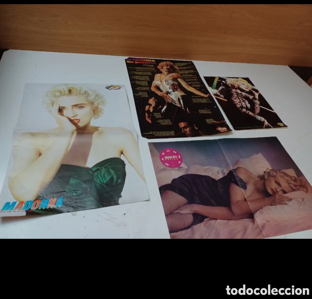 Otros Art&iacute;culos de Coleccionismo en Papel: LOTE POSTERS DE MADONNA, LA REINA DEL POP