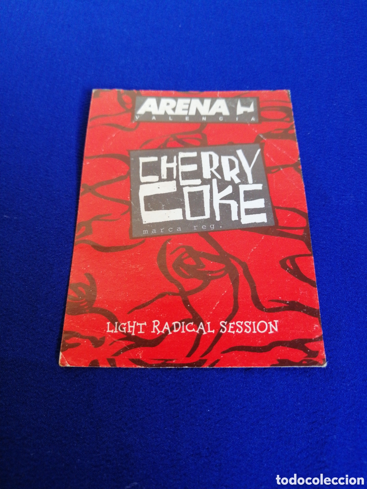 Paper Collecting Others: DISCOTECA ARENA VALENCIA - PUBLICIDAD CHERRY COKE MOVIDA VALENCIANA FLYER