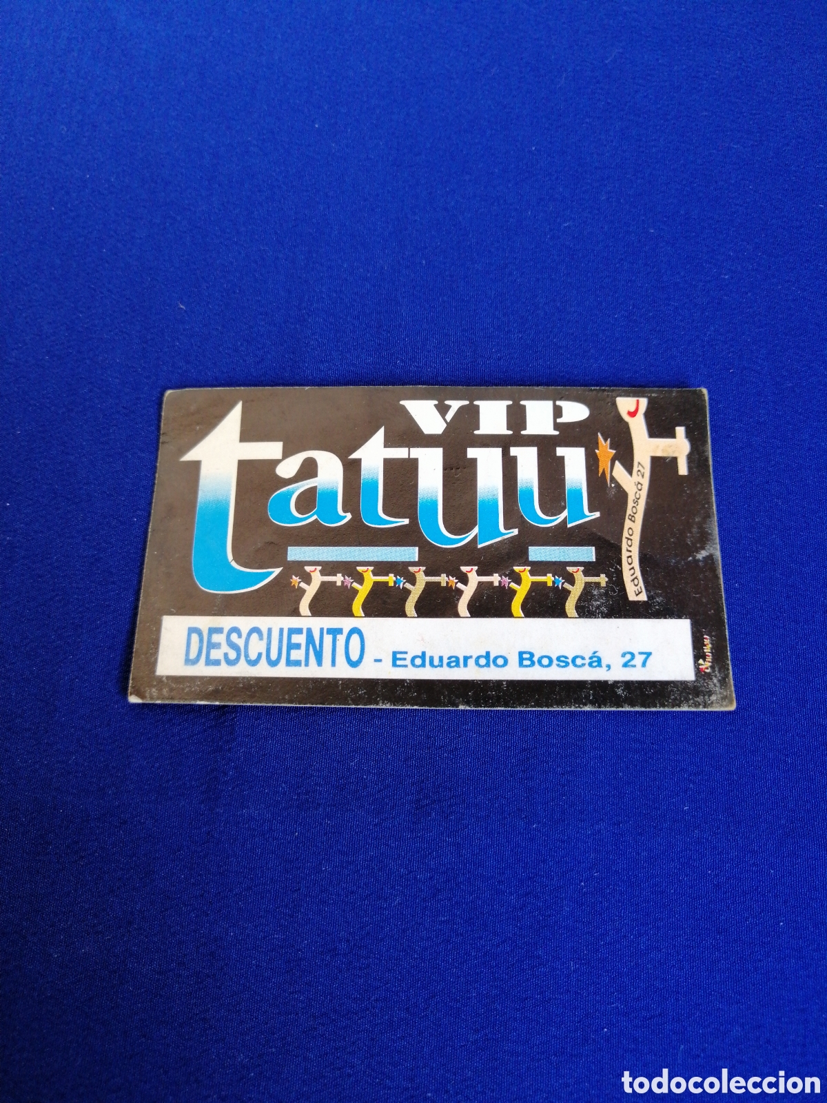 Collectionnisme Papier divers: DISCOTECA TATUU VIP (EDUARDO BOSCA) VALENCIA FLYER