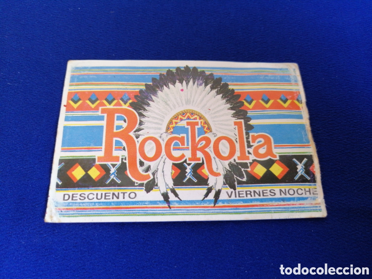 Outros artigos de papel: DISCOTECA ROCKOLA (MELIANA) VALENCIA MOVIDA VALENCIANA FLYER