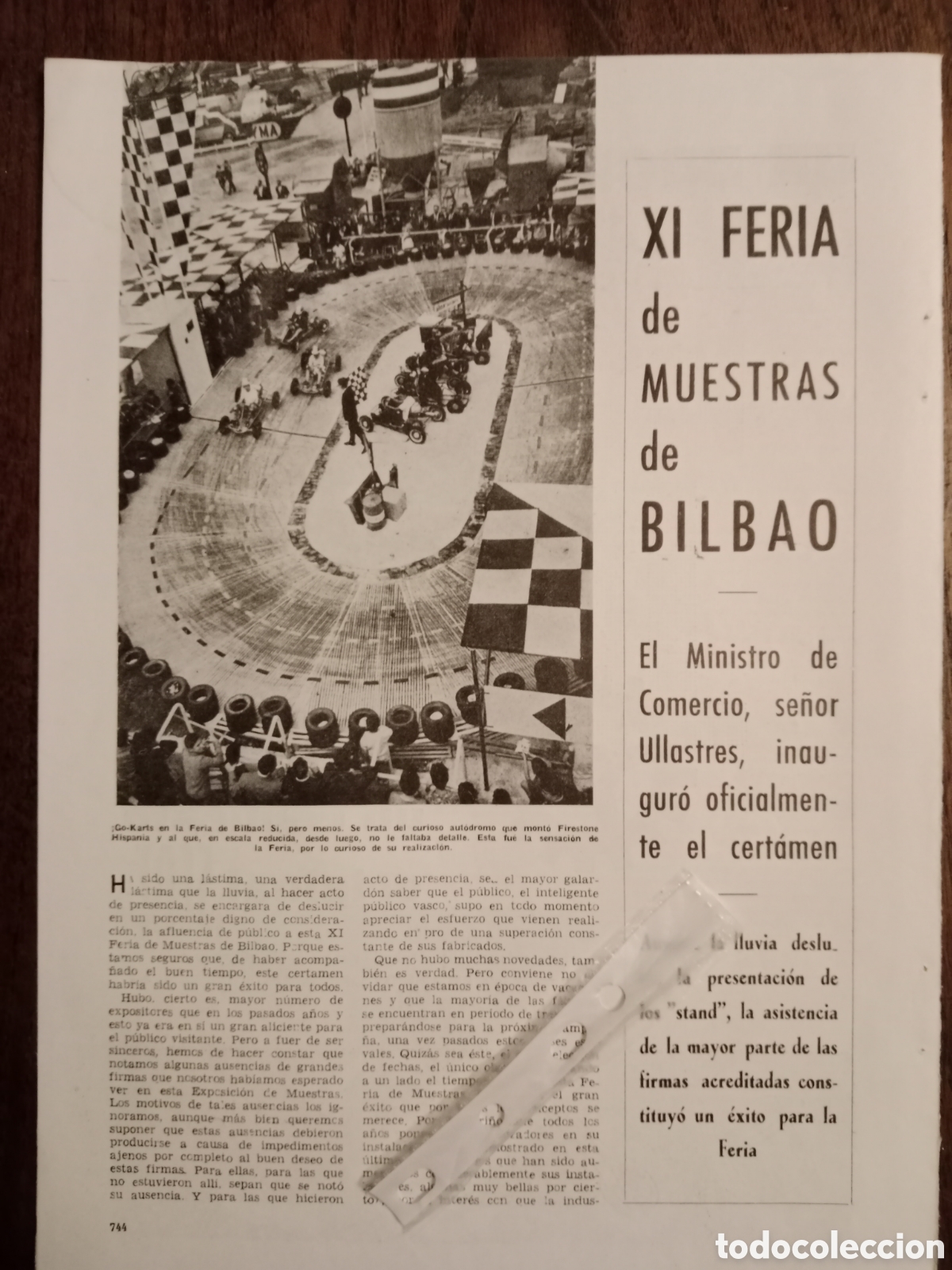 Collectionnisme Papier divers: Reportaje XI feria muestras Bilbao autom&oacute;vil