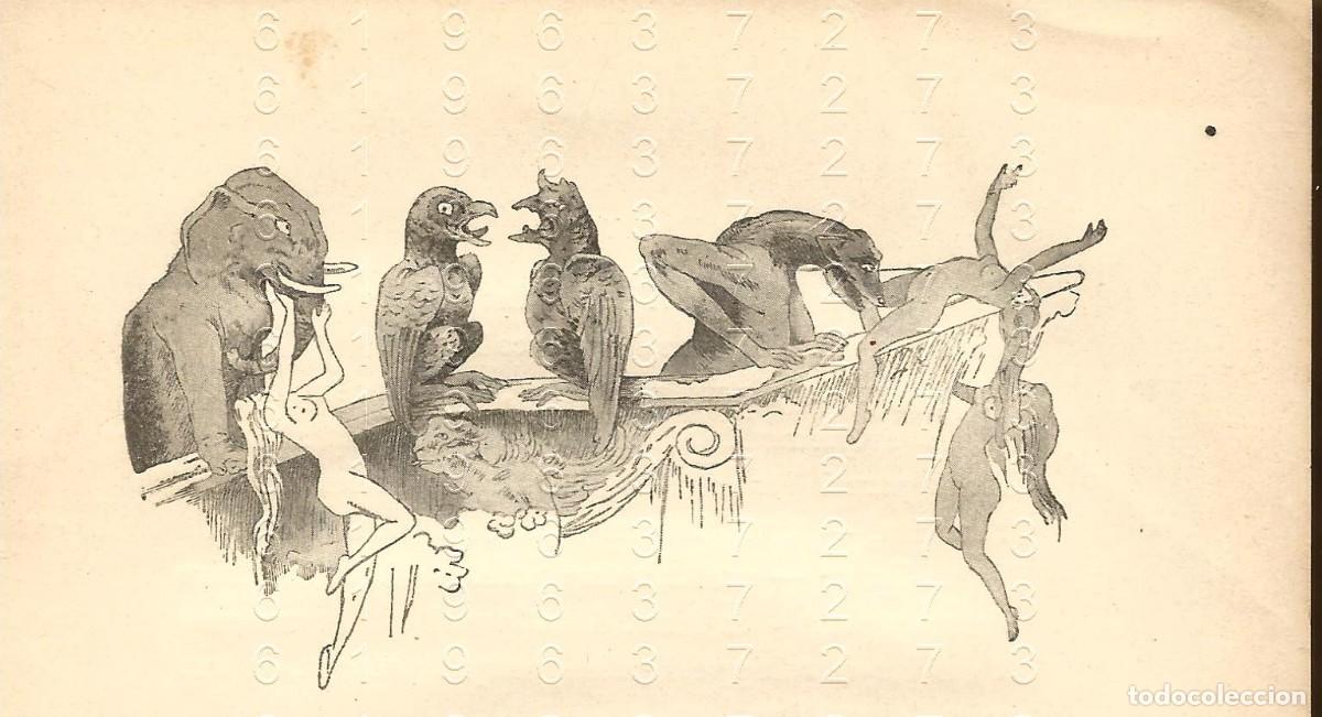 Otros Art&iacute;culos de Coleccionismo en Papel: 1913 LUL&Uacute; ILUSTRACION ART DEC&Oacute; PROCEDENTE DE LIBRO 13X8 LM32