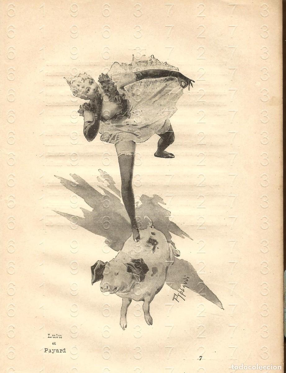 Otros Art&iacute;culos de Coleccionismo en Papel: 1913 LUL&Uacute; ILUSTRACION ART DEC&Oacute; PROCEDENTE DE LIBRO 20X13 LM32