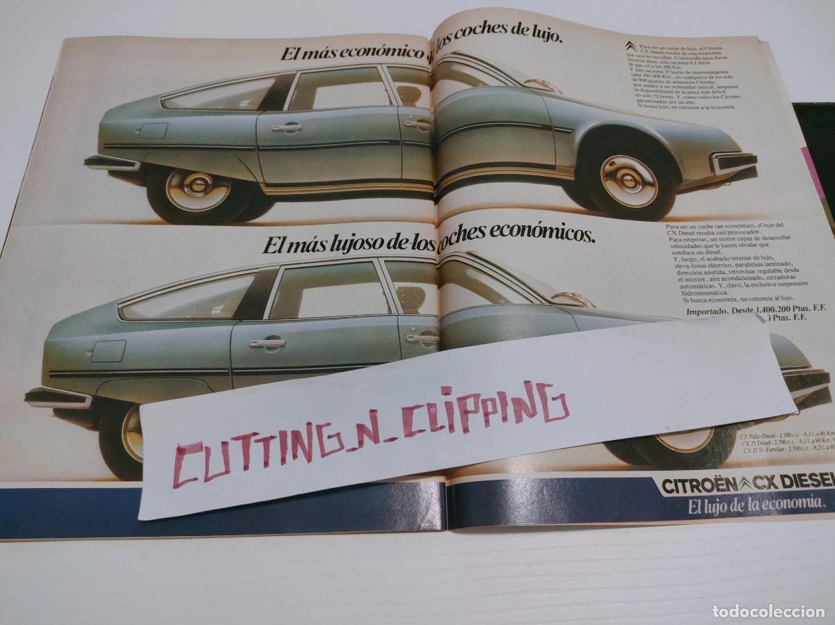 Otros Art&iacute;culos de Coleccionismo en Papel: Clipping PS830602 PUBLICIDAD CITROEN CX