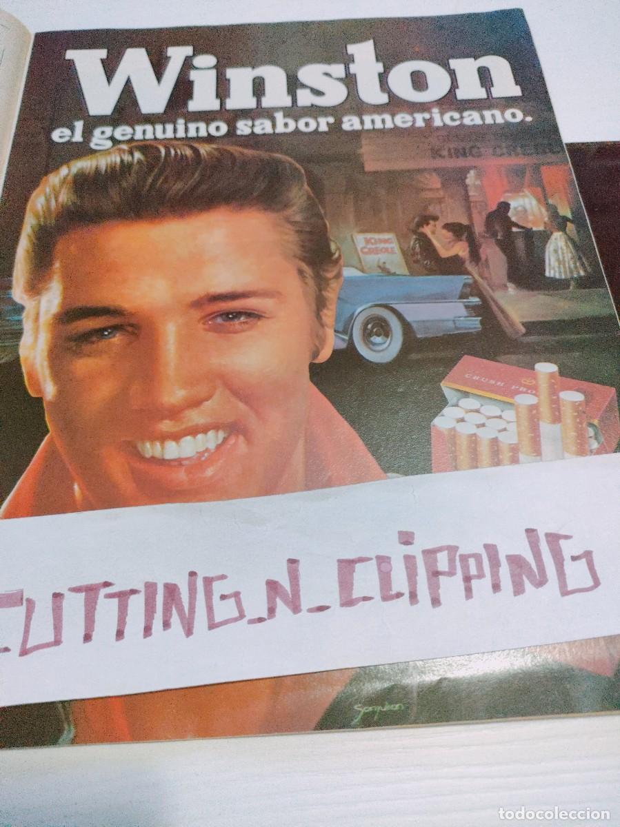 Otros Art&iacute;culos de Coleccionismo en Papel: Clipping PS830910 PUBLICIDAD ELVIS PRESLEY WINSTON