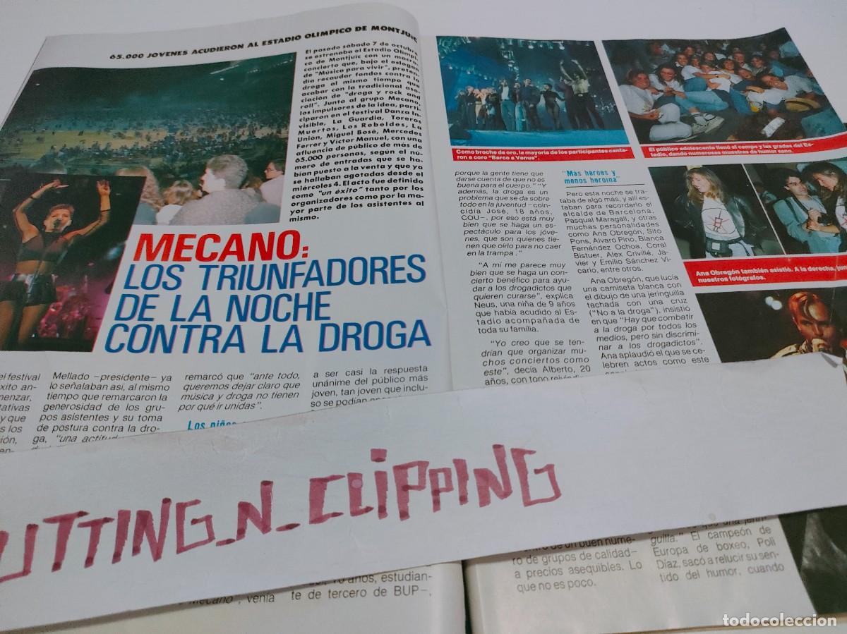 Otros Art&iacute;culos de Coleccionismo en Papel: Clipping RP892110 MECANO