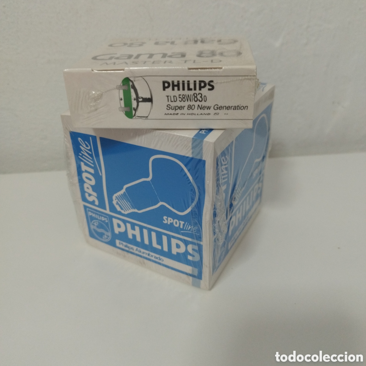 Otros art&iacute;culos de coleccionismo en papel: LOTE 2 BLOCS DE NOTAS / PHILIPS / ALUMBRADO / SPOT LINE / BOMBILLAS / PUBLICIDAD / PRECINTADOS