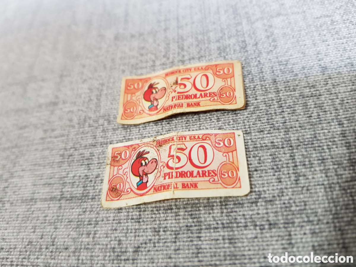 Otros Art&iacute;culos de Coleccionismo en Papel: BILLETES DE 50 PIEDR&Oacute;LARES BEDROCK CITY NATIONAL BANK DINO LOS PICAPIEDRA