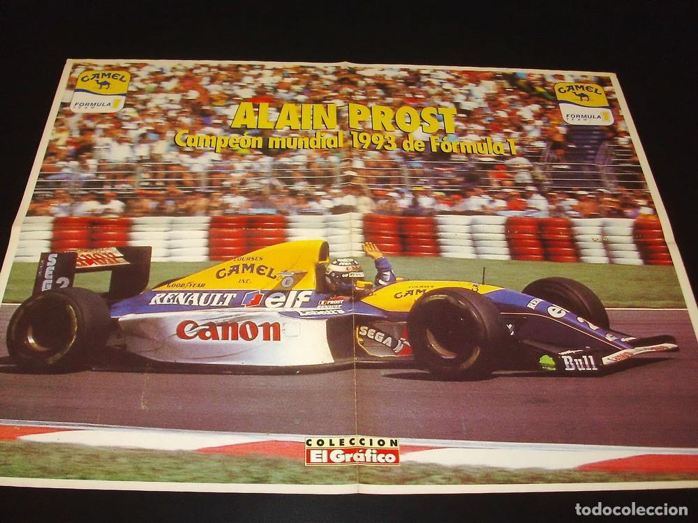 Otros Art&iacute;culos de Coleccionismo en Papel: (H031) Poster Alain Prost * Formula 1 * 55 x 42