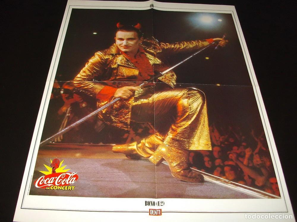 Otros Art&iacute;culos de Coleccionismo en Papel: (J024) Poster Bono * U2 * 55 x 42